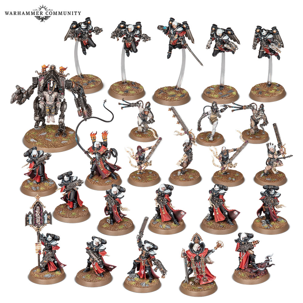 New Sisters Of Battle Models And Terrain Revealed Nights At The