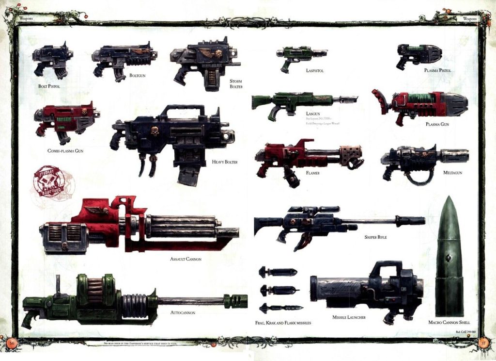 40k drop pod weapons rules