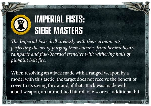 Dominate with Imperial Fist