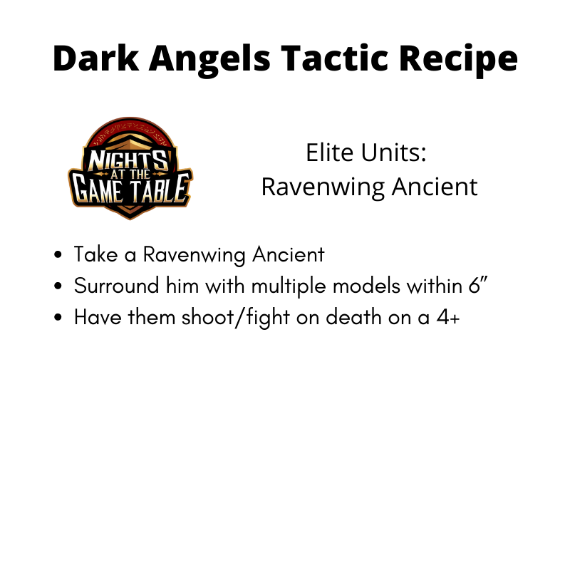 Dark Angels Tactics