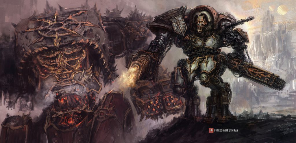 warhammer 40k chaos knights