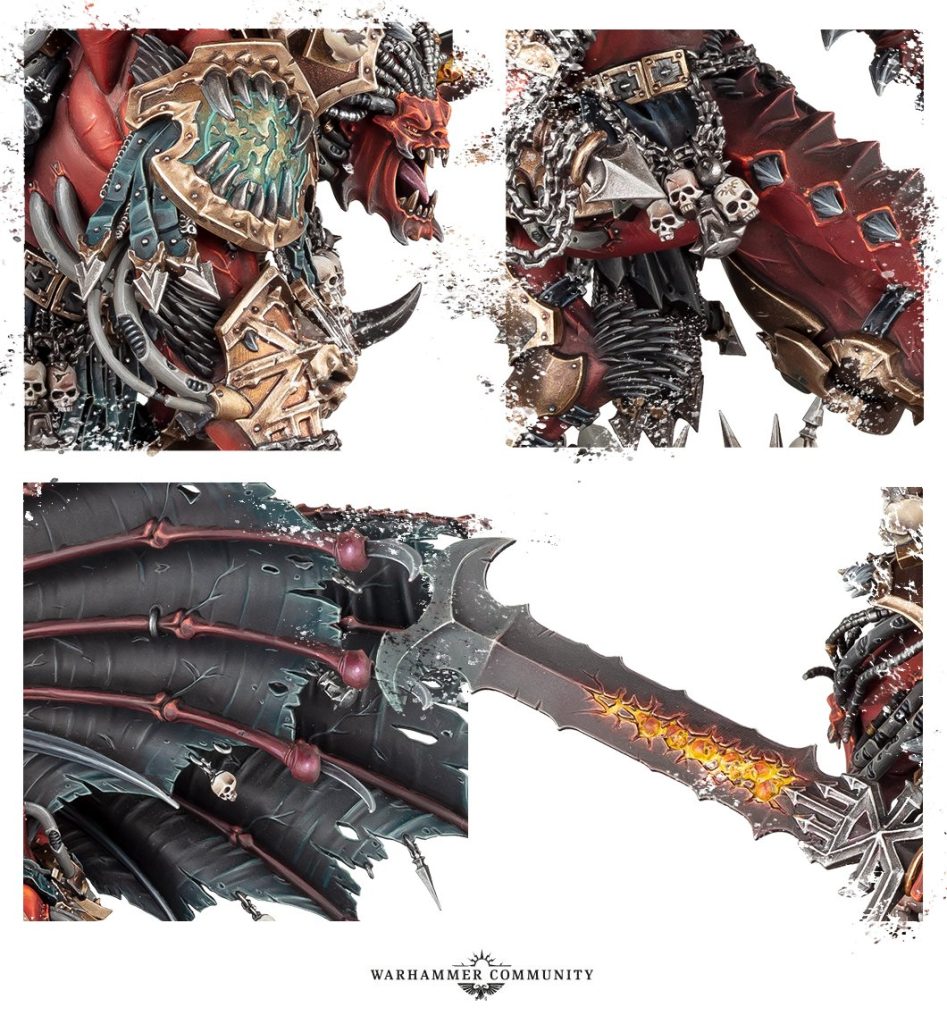 Angron Daemon Primarch of Khorne Revealed! - Nights At the Game Table